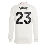 Koszulka piłkarska Manchester United Luke Shaw #23 Strój Trzeci 2023-24 tanio Długi Rękaw